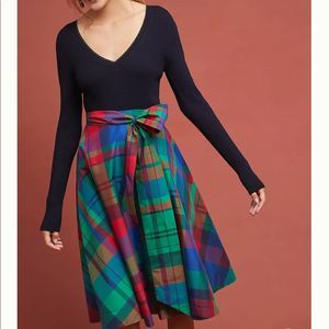 New Anthropologie Maeve Sorbonne Aline Skirt Size 0 #097